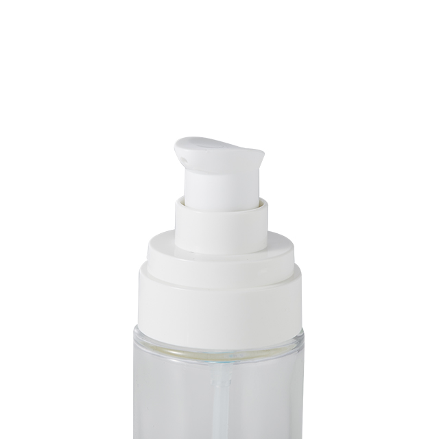 Clear Empty 50ml Pump Sprayer Skin Care Cream Serum Lotion Cosmetics Containers Glass Bottle