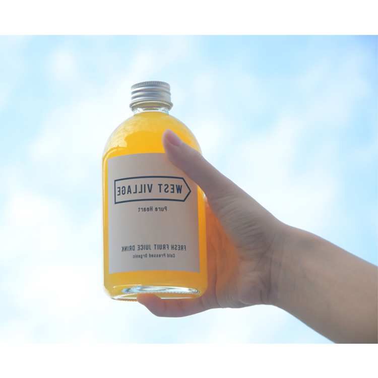 Clear Empty Kinds Cap Beverage Juice Fruit Water 250 Ml Commercial Juice Bottle