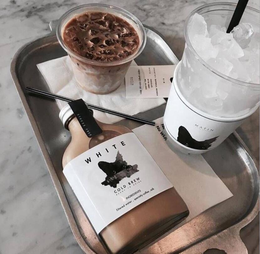 Clear Empty Mini 250Ml 300Ml 500Ml Beverage Glass Juice Bottle Milk Tea Coffee Cold Brew Bottle Glass Drinking Bottle