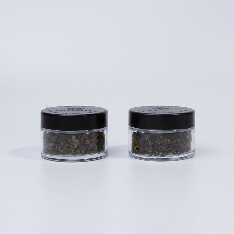 Clear Face Cream Glass Jars Cosmetic Glass Jars Face Cream Containers Jars with Plastic Lid 5g 10g 15g 20g 30g 50g 100g