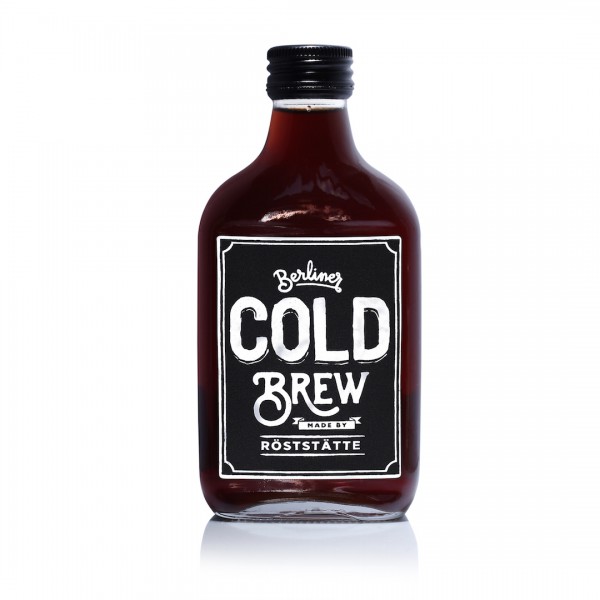 Clear Flask Glass Bottle 200ml 250ml for Cold Brew Coffee  with Tamper Proof Lid
