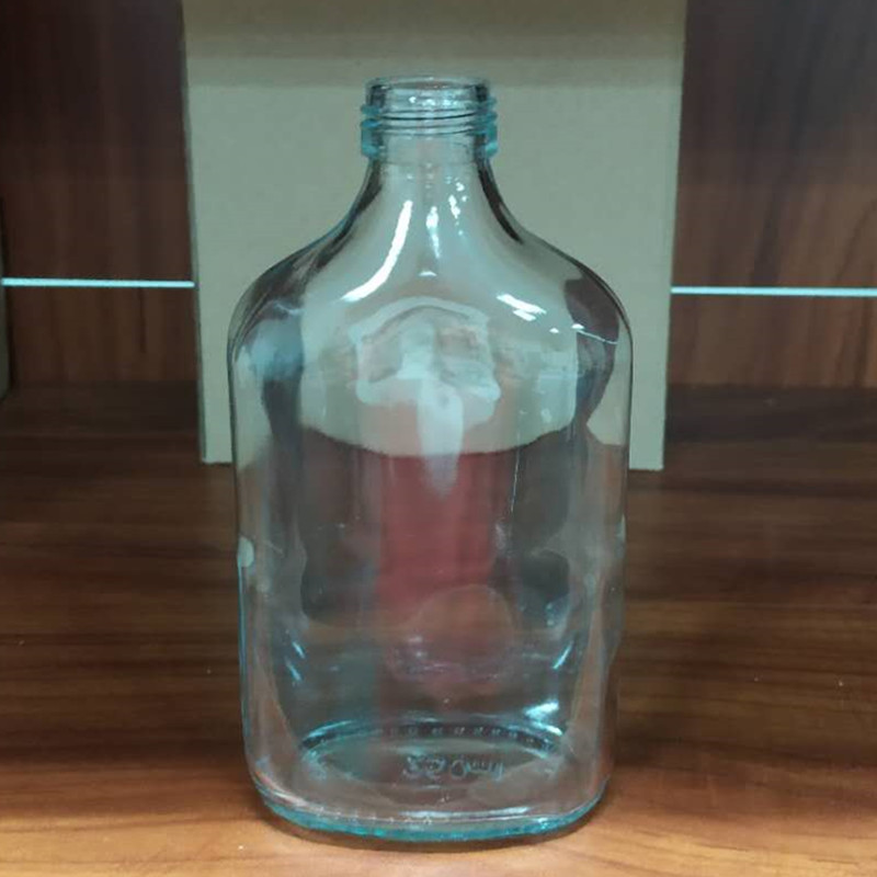 Clear Flask Glass Bottle 200ml 250ml for Cold Brew Coffee with Tamper Proof Lid