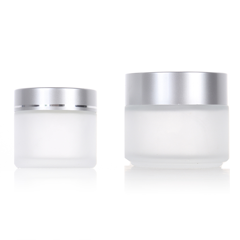 Clear Frosted 5g 10g 15g 20g 30g 50g 60g 100g Cosmetic Cream Glass Jar With Lid