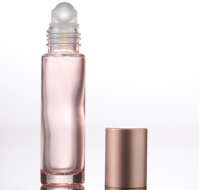 Clear Glass Essential Oil Roller Ball Bottles 3ml 5ml 8ml 10ml Aromatherapy Glass Roll On Bottles