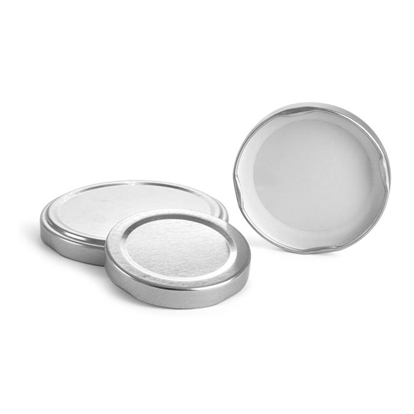 Clear Glass Hexagon Jars with Silver Metal Lug Caps glass jars for jam