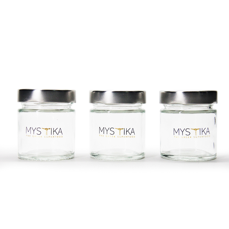 Clear Glass Honey Sugar Storage Jar For Pots