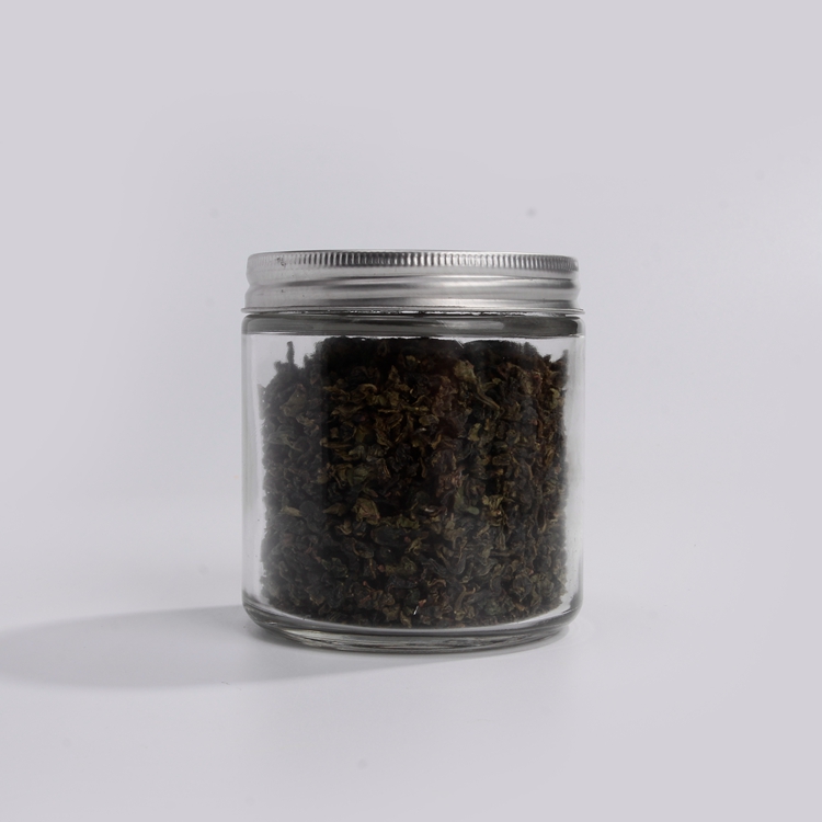 Clear Glass Jelly Jars 16oz Food Grade Glass Jar Straight Side 480ml Empt Glass Bottle With black Screw Lids