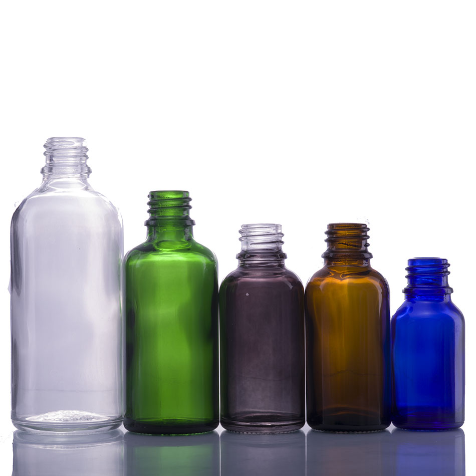 Clear Glass Spray Perfume Eempty Bottle with Gold Atomizer