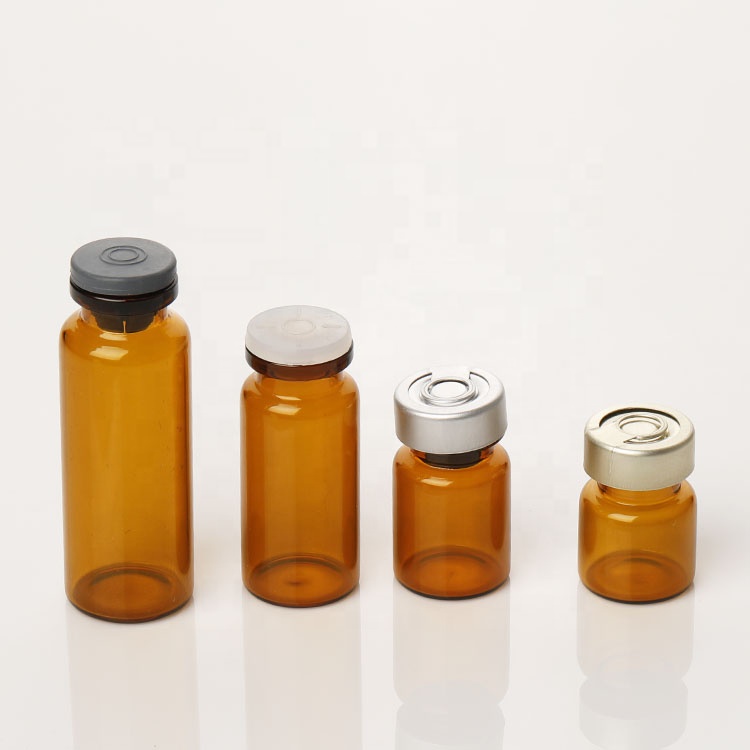 Clear Injection Glass Vials,Amber Glass Medicine Bottle