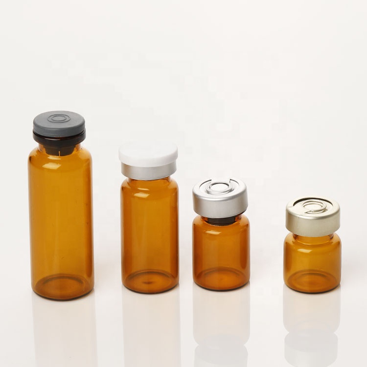 Clear Injection Glass Vials,Amber Glass Medicine Bottle