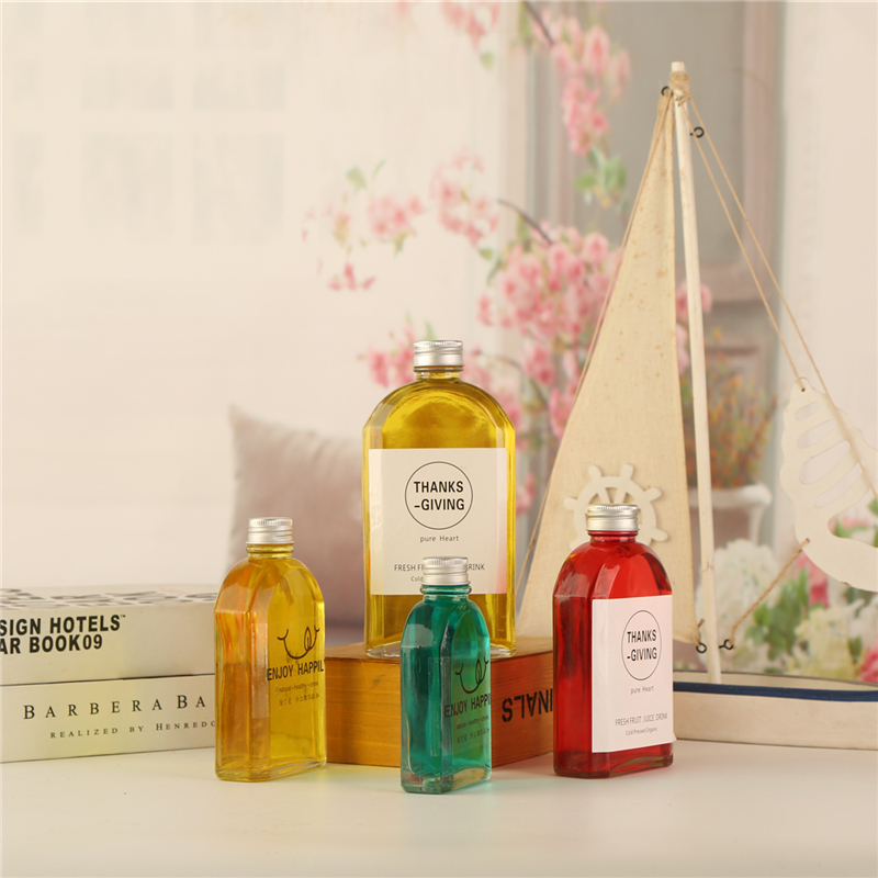 Clear Juice Jar Cold Brew Coffee Beverage Wine Drinking Milk Flat Water Glass Bottle