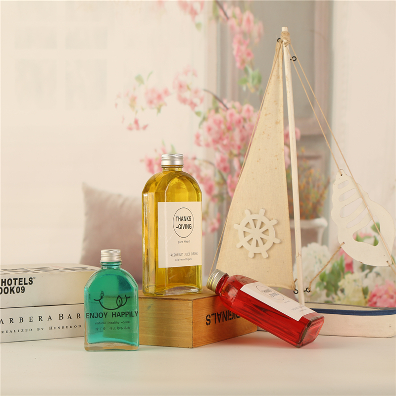 Clear Juice Jar Cold Brew Coffee Beverage Wine Drinking Milk Flat Water Glass Bottle