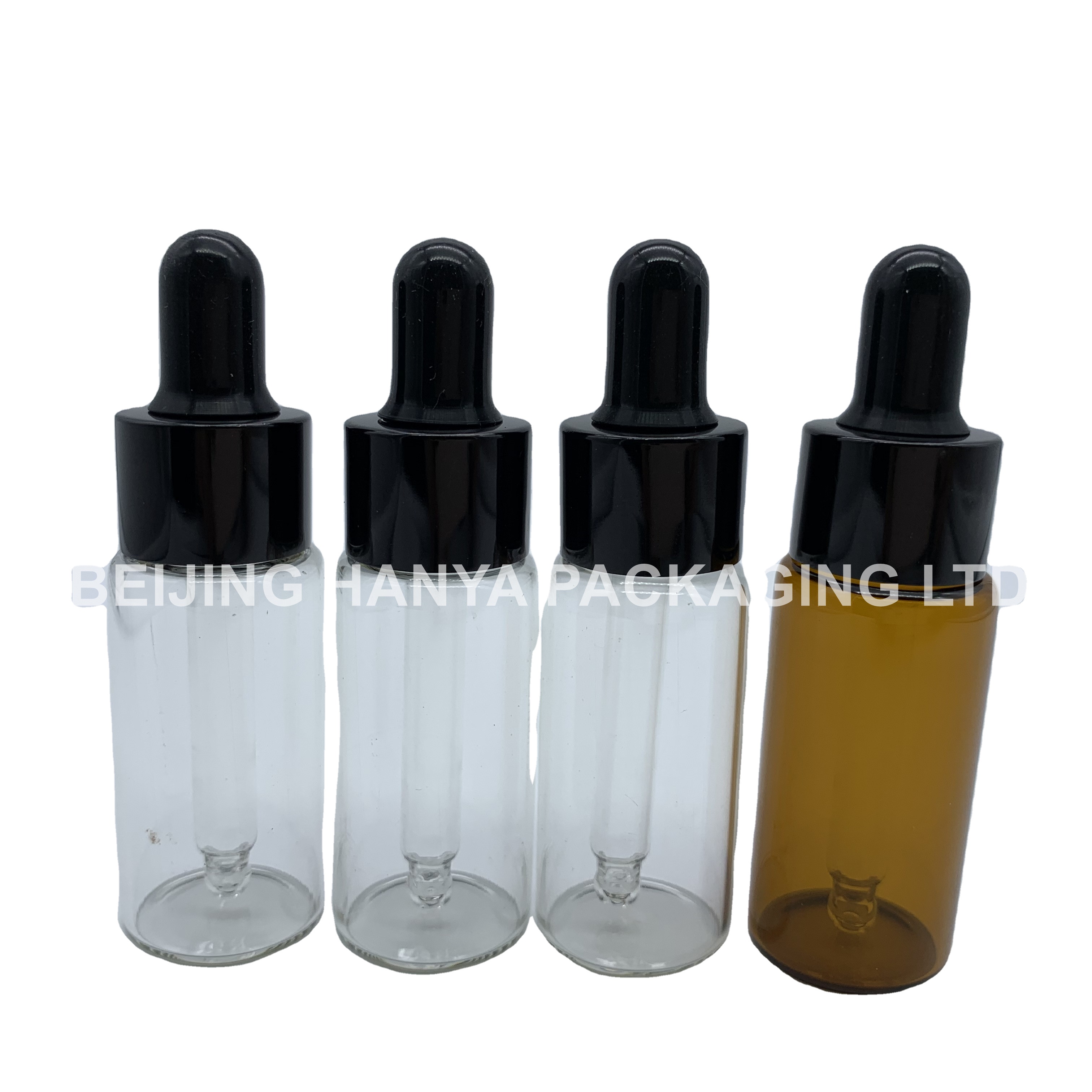 Clear Pharmaceutical Sample Glass Vial Siliconized Bottle
