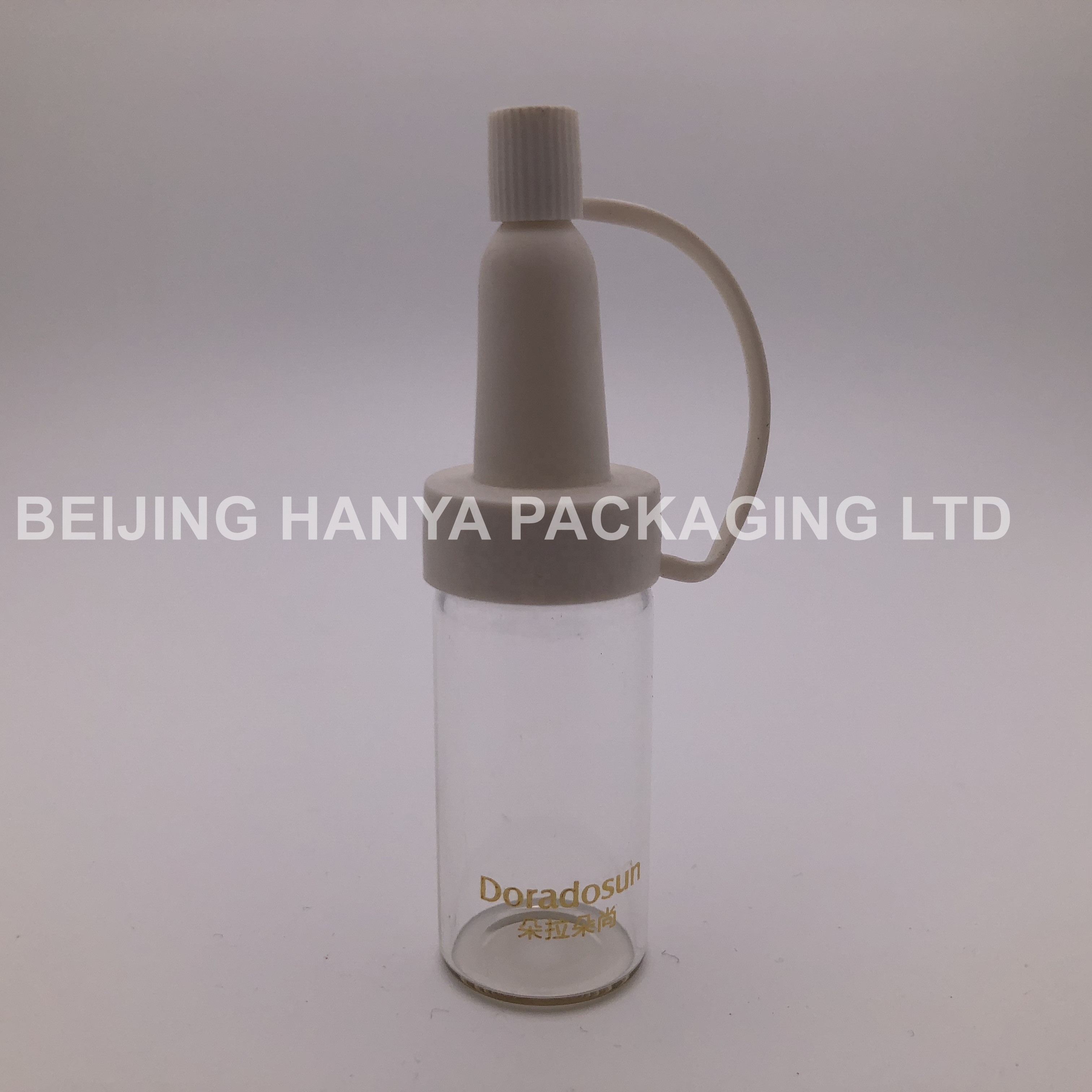 Clear Pharmaceutical Sample Glass Vial Siliconized Bottle