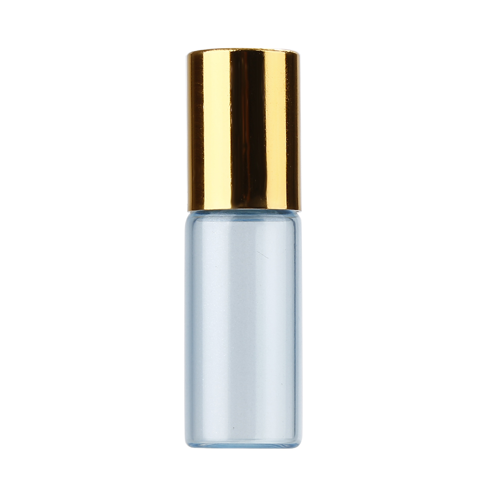 Clear Rose Gold Frasco Lip Oil Container Roll on Lipgloss Bottles 10ml Cosmetic Packaging