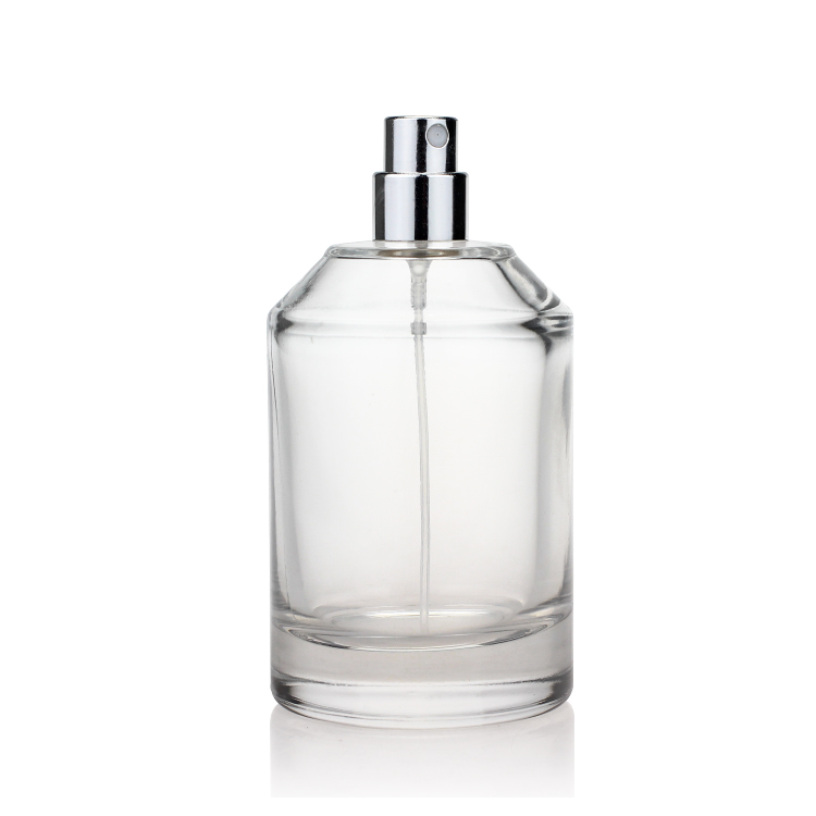Clear Round Prefum Glass Spray Bottle 50ml 100ml 250ml With Low Price