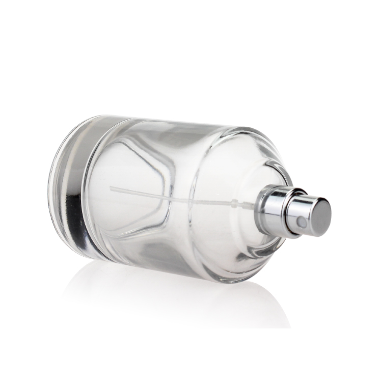 Clear Round Prefum Glass Spray Bottle 50ml 100ml 250ml With Low Price