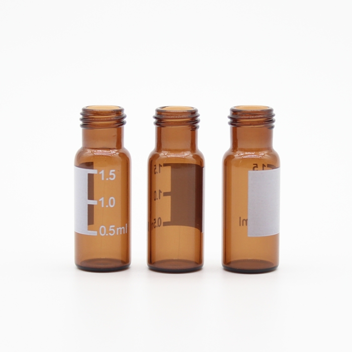 Clear Screw Headspace GC Glass Vial for Chromatography Analysis