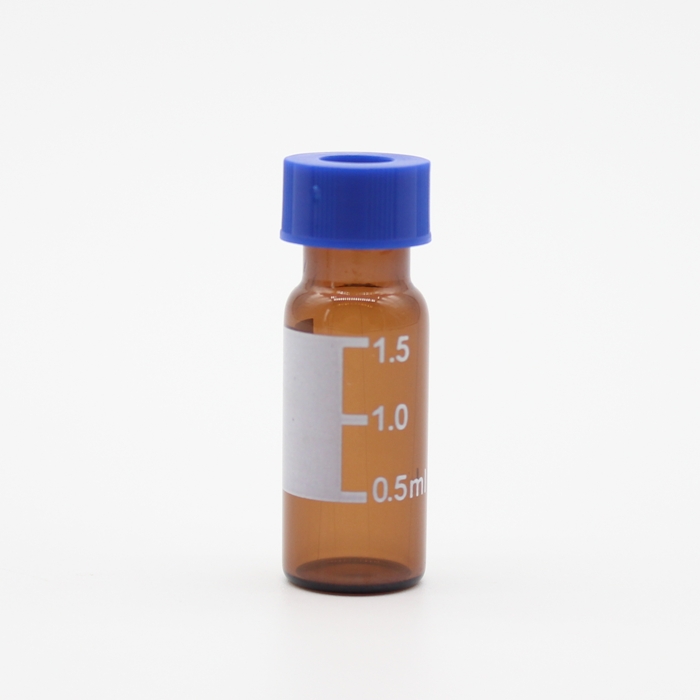 Clear Screw Headspace GC Glass Vial for Chromatography Analysis