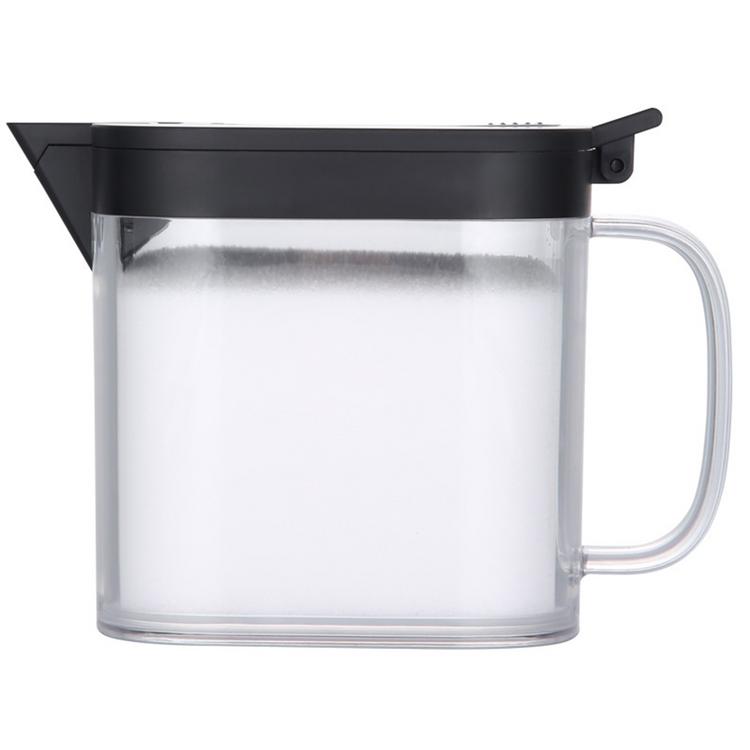 Clear Seasoning Box Storage Container Condiment Jars with Spoons Practical Seasoning Wall Mounted Seasoning Box