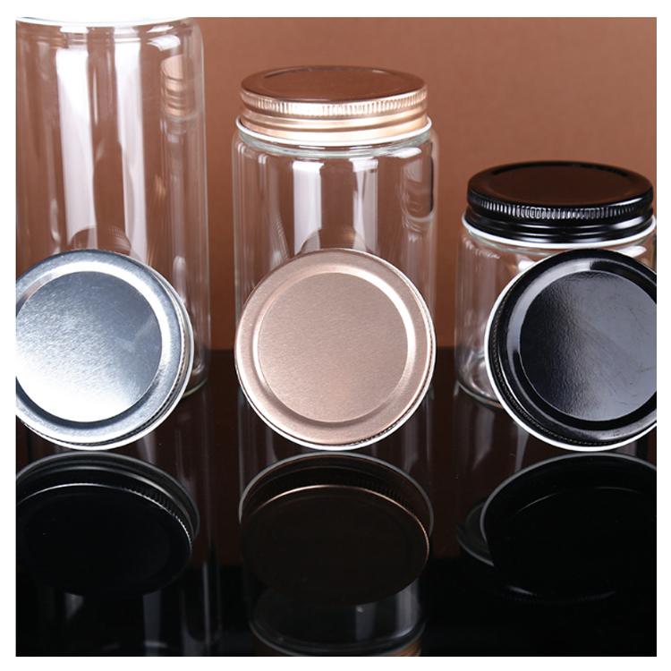 Clear Tubular Hgh Vial With Stainless Roller Essential Oil Bottle