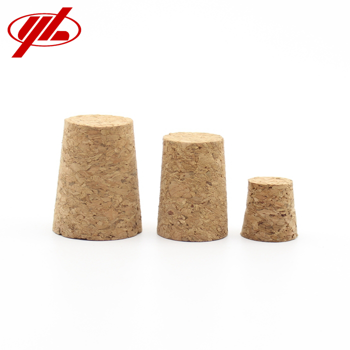 Clear Wishing Bottle Glass Vial with Wooden Cork Stopper