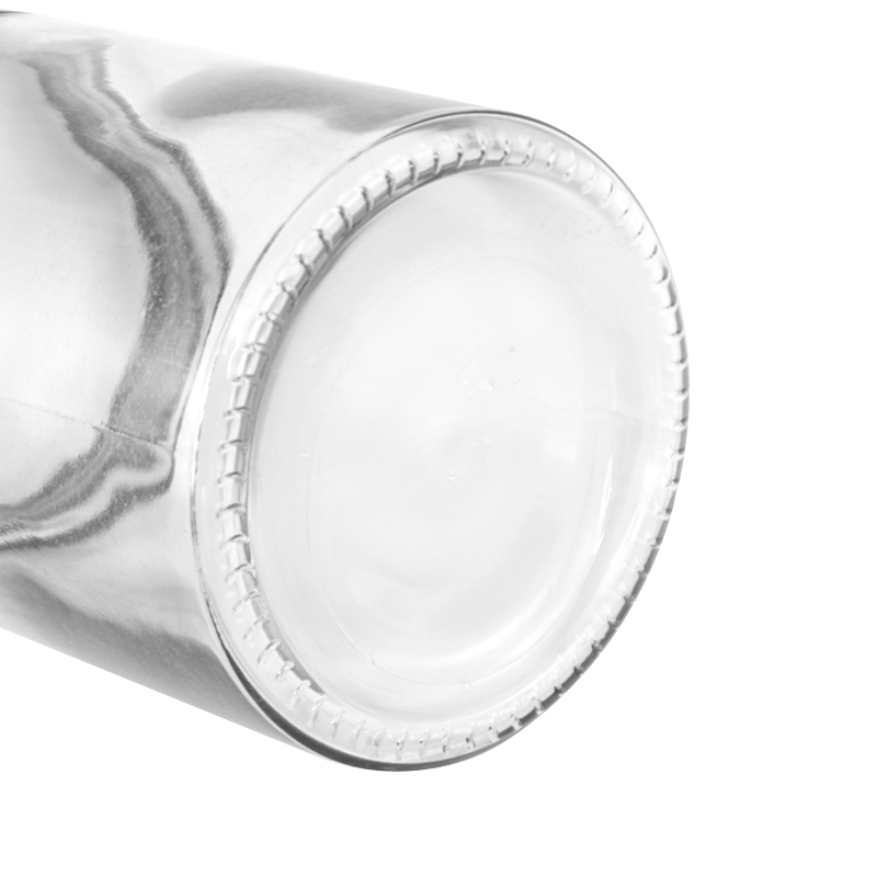 Clear airtight glass food storage jar wholesale