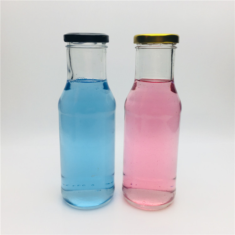 Clear empty glass 300ml 10oz cranberry juice bottle packaging wholesale