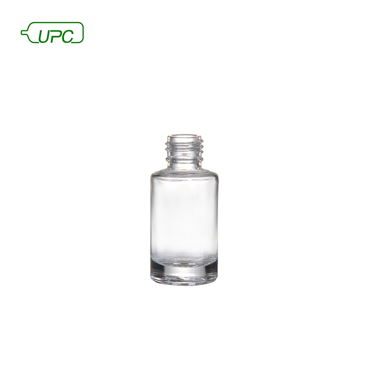 Clear glass car diffuser bottle wholesale perfume glass bottle for car