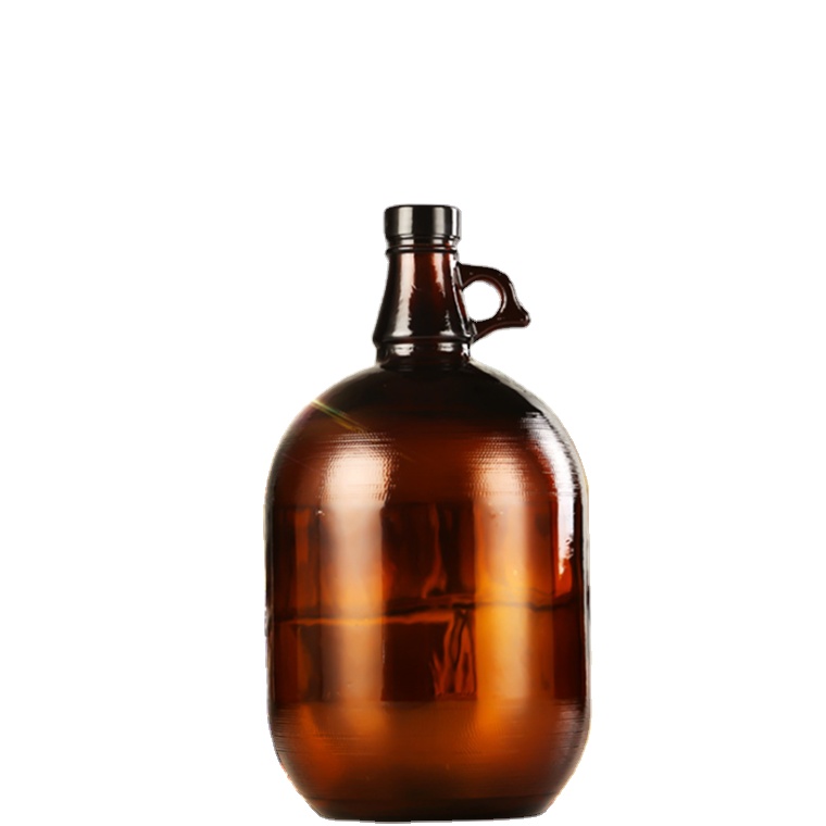 Clear half gallon glass jug bottle for wine kombucha soda cheap sealed jar for beer