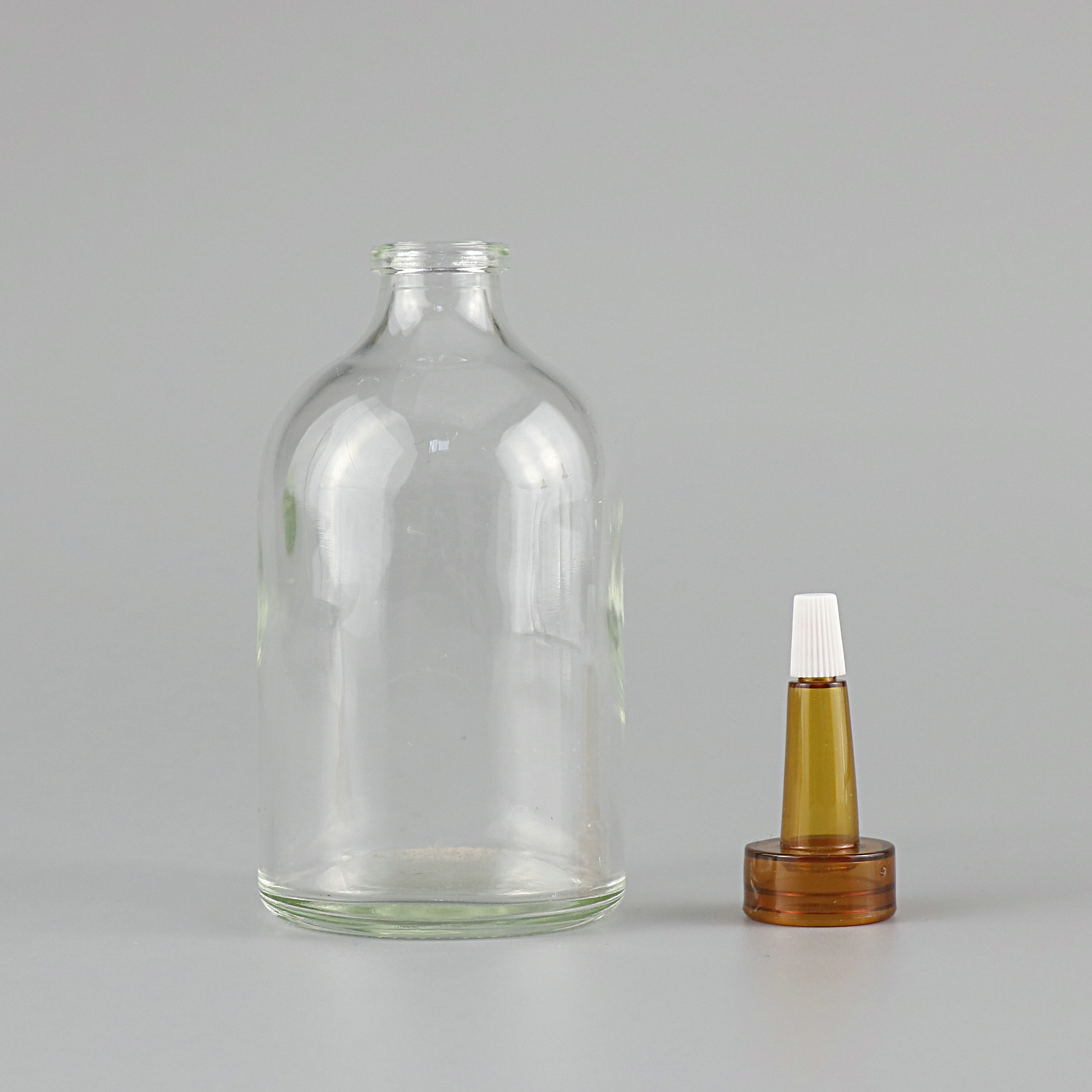 Clear pharmaceutical vials 5ml 7ml 8ml 10ml 15ml 20ml 30ml 50ml 100ml pharmacy medical vials pill glass bottle