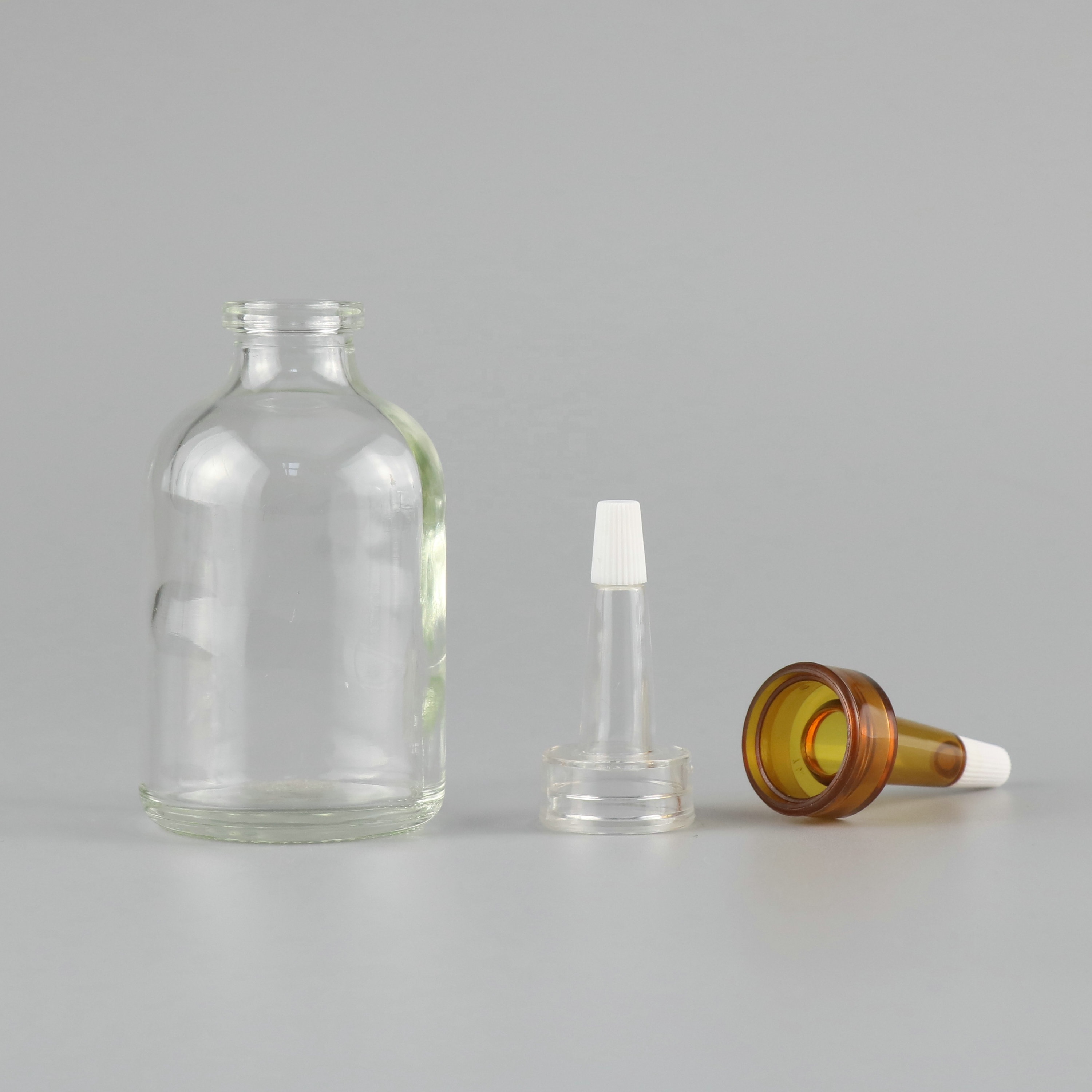 Clear pharmaceutical vials 5ml 7ml 8ml 10ml 15ml 20ml 30ml 50ml 100ml pharmacy medical vials pill glass bottle