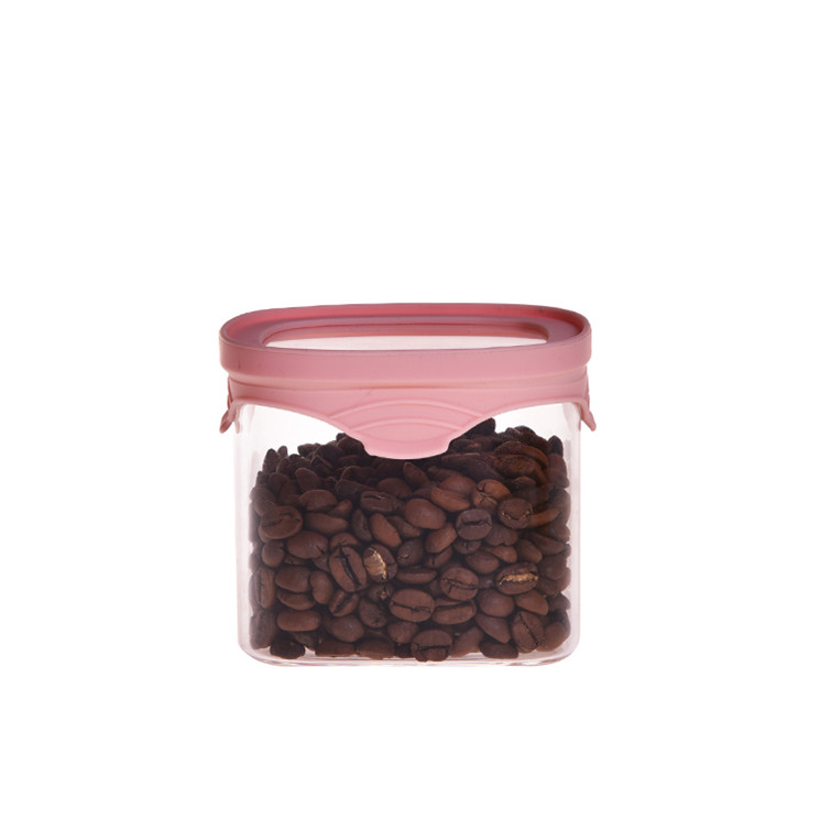 Clear transparent small glass jars containers storage with tempering glass lid