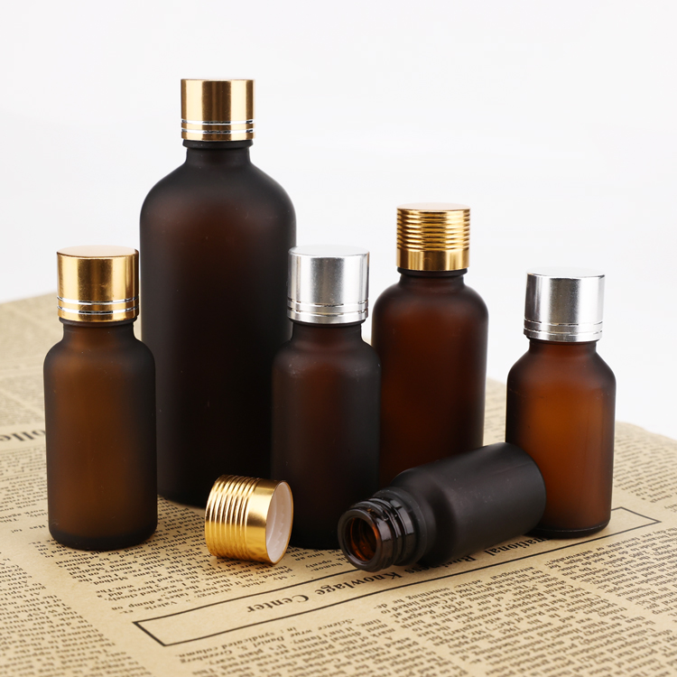 Coating matt black essential oil bottle 3ml 5ml 10ml amber roll on glass bottle