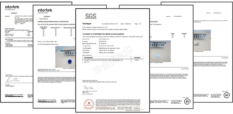 Cobalt Blue 1OZ Empty Glass Cosmetic Jar with Black Lid and Liner