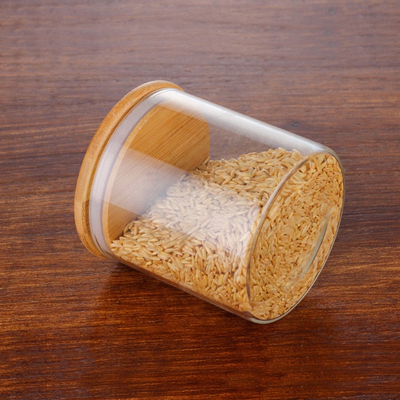 Coffee Cookie Empty Fancy Food Candy Borosilicate Storage 100ml 300ml 350ml 370ml 500ml Glass Jar 250ml