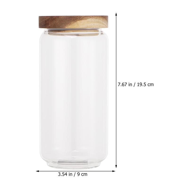 Coffee Durable Transparent Lightweight Heat-resisting Cereal Can
