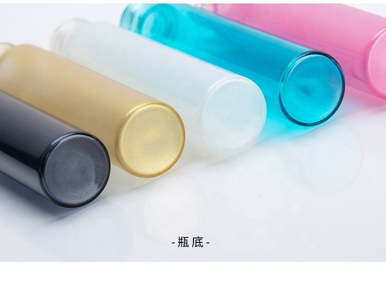 Collection Colorful 3ml 5 ml 10ml Stainless Steel Roller Balls matte Glass Roll on Bottles