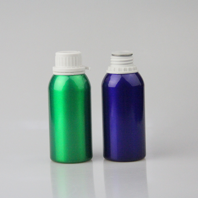 Color 100ml fragrance essential oil aluminum bottle