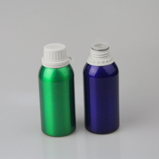Color 100ml fragrance essential oil aluminum bottle