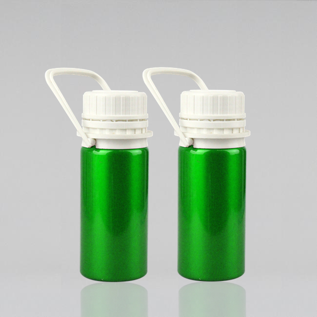 Color 100ml fragrance essential oil aluminum bottle