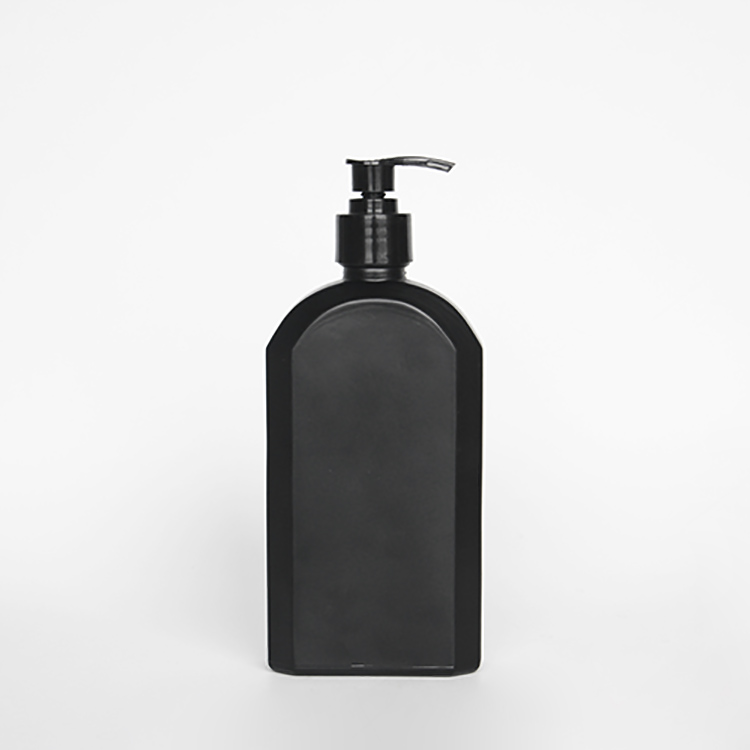 Color Painted Hand Soap Shampoo Glass Bottle With Metal Lotion Pump For Bathroom