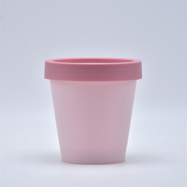 Color custom face cream cosmetic printed jars