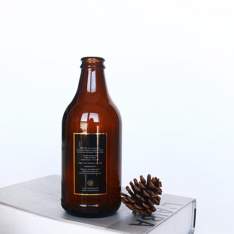 Colored Coffee Bottle Cold Brew Bottle for Coffee Glass Kombucha Bottle with Crown