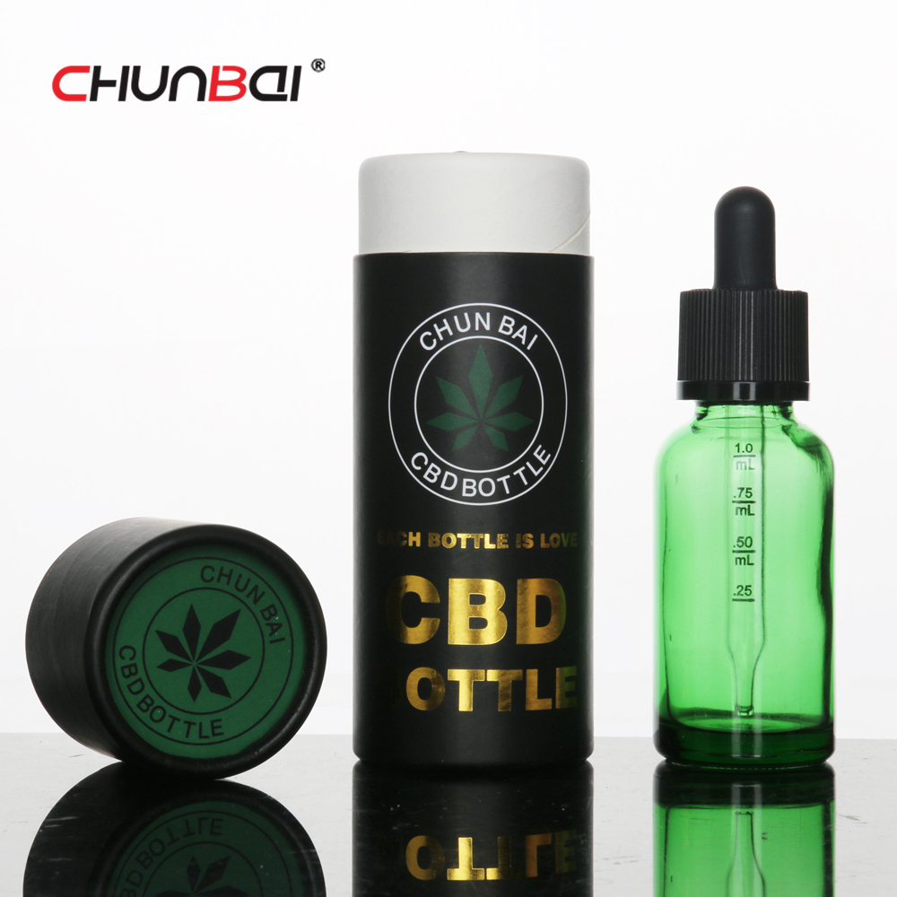 Colored box packaging with kraft paper tube with custom cardboard paper tube