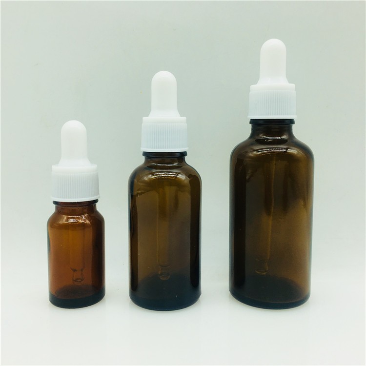 Colored essential oil container glass with dropper empty dropper bottle amber essential oil glass