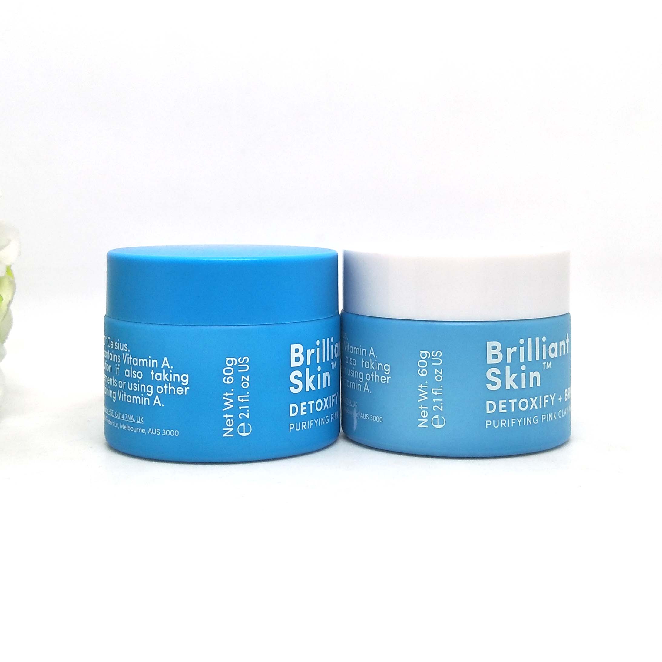 Colored frosted glass jars green blue round opal white ceramic cosmetic cream glass jar 50g