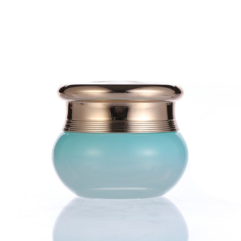 Colored glass jar cosmetic 60ml bottle 4 oz lotion bottles