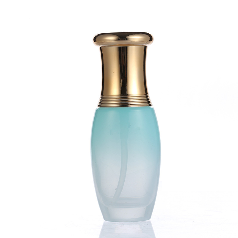 Colored glass jar cosmetic 60ml bottle 4 oz lotion bottles