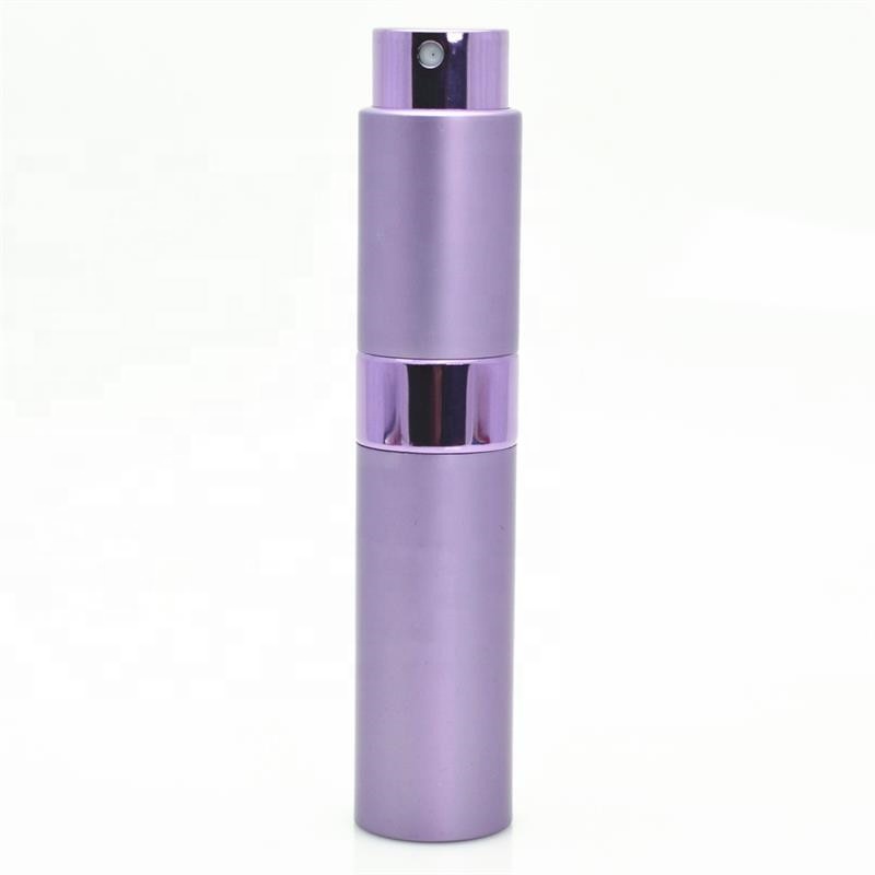 Colorful 10Ml Portable Aluminum Perfume Spray Atomizer